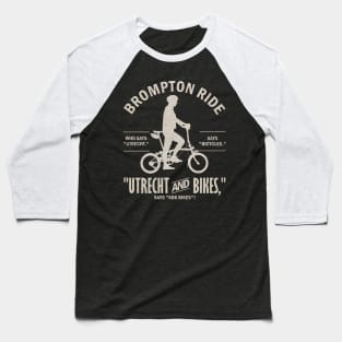 Brompton Ride Vintage Baseball T-Shirt